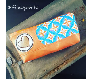 Stickdatei - Doodle Kreis Herz